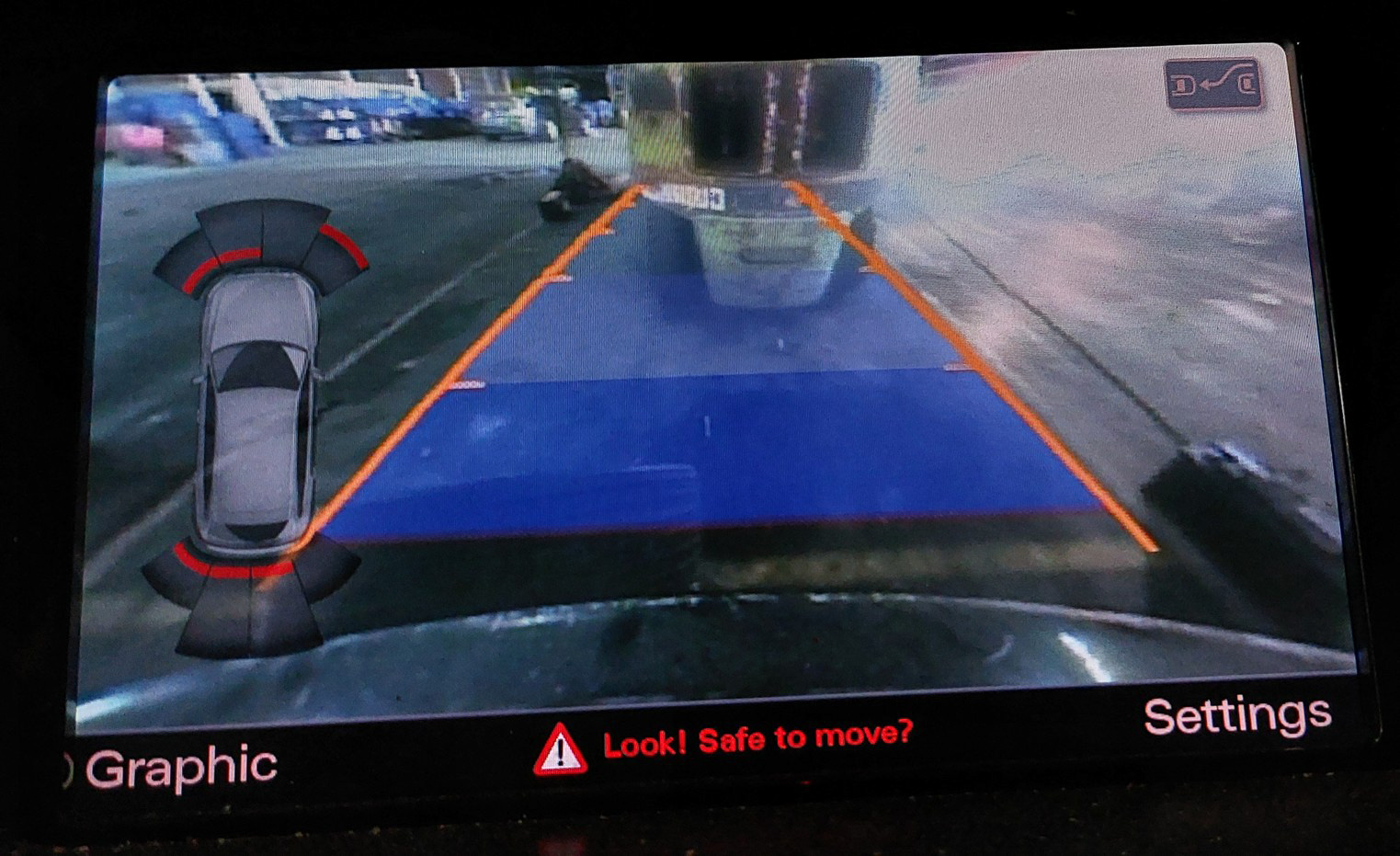 2013-2017 AUDI A5 S5 Q5 Q7 (4L B8 8T 8R) GPS NAVIGATION MEDIA DISPLAY SCREEN 7" — exact item pictured